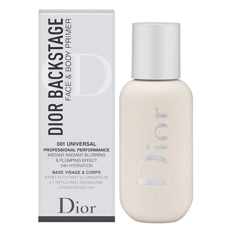 christian dior primer|dior backstage face and body.